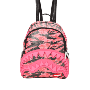 PINK TIGER CAMO SHARKMOUTH SAVAGE BACKPACK