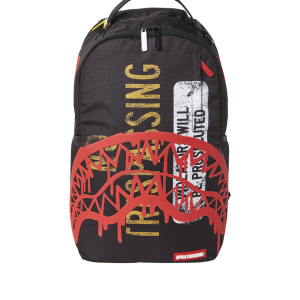NO TRESPASSING BACKPACK