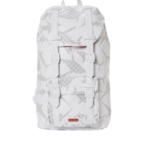 SHARK CHECK (WHITE) HILLS BACKPACK
