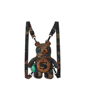 BEARCUB BACKPACK - CAMOCHECK MONEYBEAR