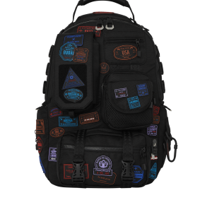 JAMES FIRST CLASS I GOT THESE STAMPS BACKPACK