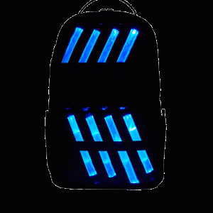 BAG TO THE FUTURE II - LED LIGHT-UP TROOPER BACKPACK
