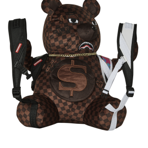 BEAR WEARING BACKPACK AS A BACKPACK