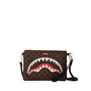 SHARKS IN PARIS BLUR EFFECT CROSSOVER CLUTCH
