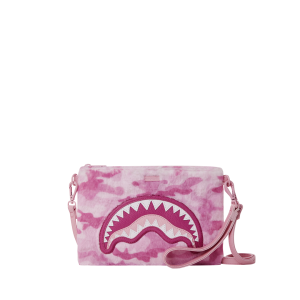 FURRROCIOUS IN PINK CROSSOVER CLUTCH