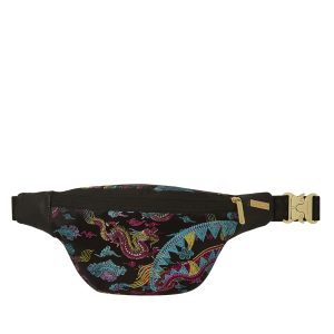 EMBROIDERED DRAGONS SAVVY CROSSBODY