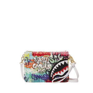 LE MONDE DES GRAFFITIS CROSSOVER CLUTCH