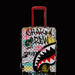 CREATE ANOTHER DAY SHARKNAUTICS HARDSHELL CARRY-ON LUGGAGE
