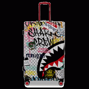 CREATE ANOTHER DAY SHARKNAUTICS HARDSHELL FULL-SIZE LUGGAGE