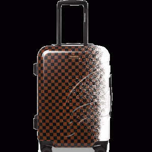 SPRAYSHARKS WORLDWIDE SHARKNAUTICS HARDSHELL CARRY-ON LUGGAGE