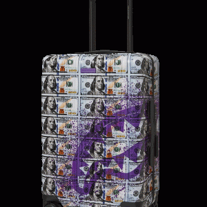BILLIONS IN THE BANK HARD SHELL CARRY-ON LUGGAGE