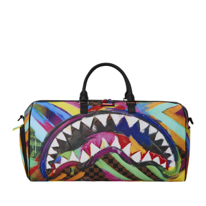 SHARKS IN PARIS CITY STREAKS DUFFLE