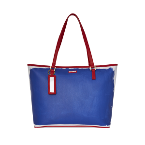 KEITH HARING THE BIG BLUE PURSE ART TOTE