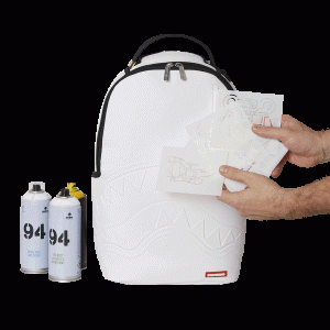 GRAFFITI ARTIST - DESIGN YOUR OWN BACKPACK - 9 STENCILS INCLUDED