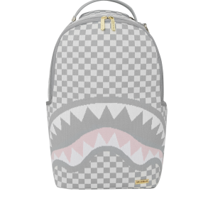 KNIT SHARKS IN PARIS IN CREAM DLX BACKPACK